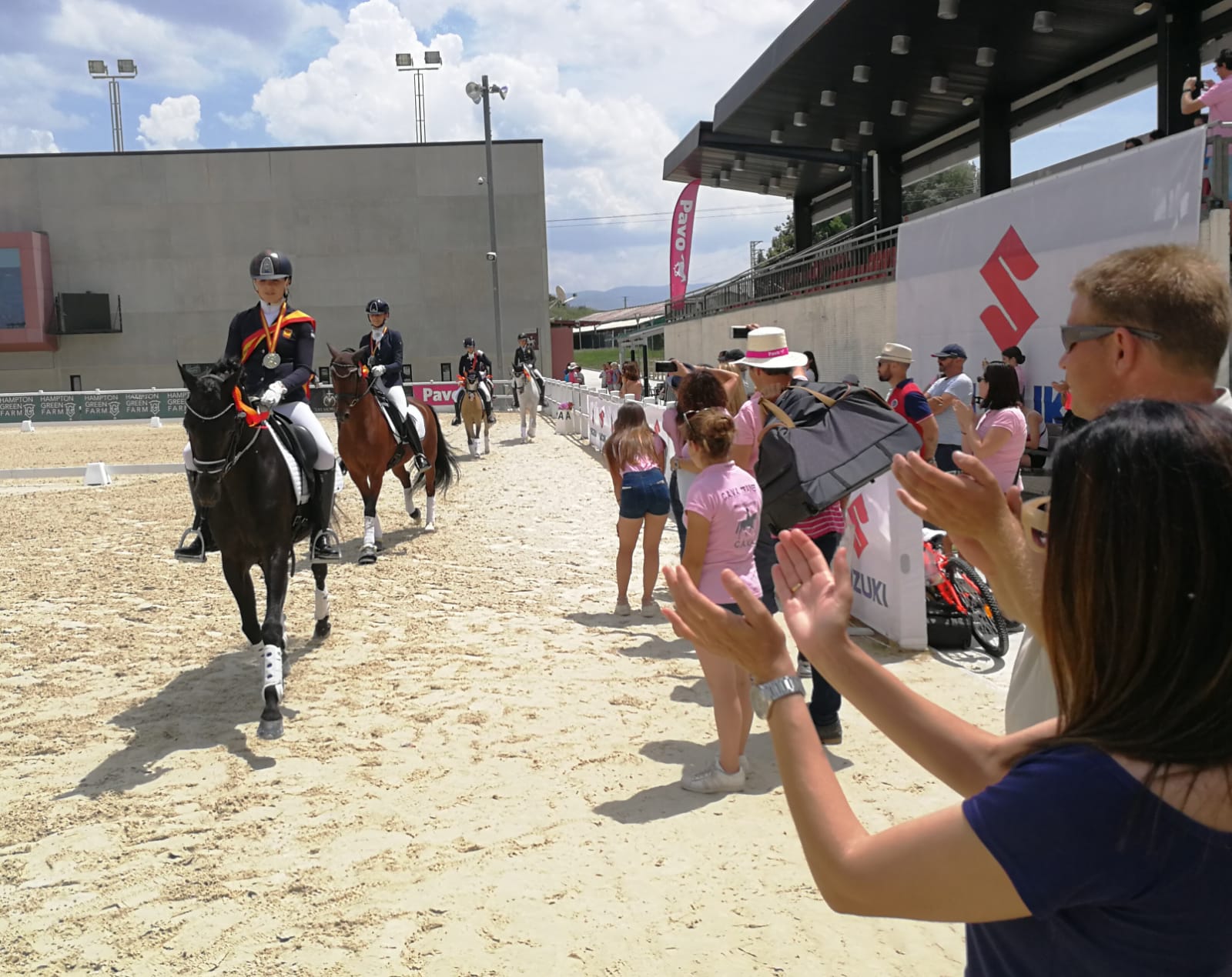 La Navarra Ane Martín Ladrón Campeona de España de Doma Clásica Ponis 2018